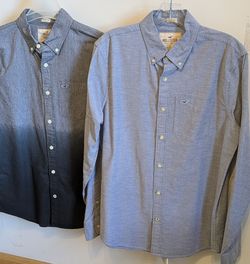3  Casual Men's Shirts ( Hollister & Banana Republic) excellent Condition each $10