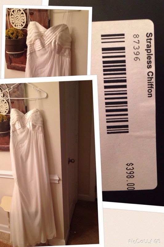 Womens sz 6 chiffon wedding/ bridesmaid dress
