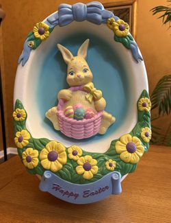 1995 Empire Blow Mold  Easter Bunny