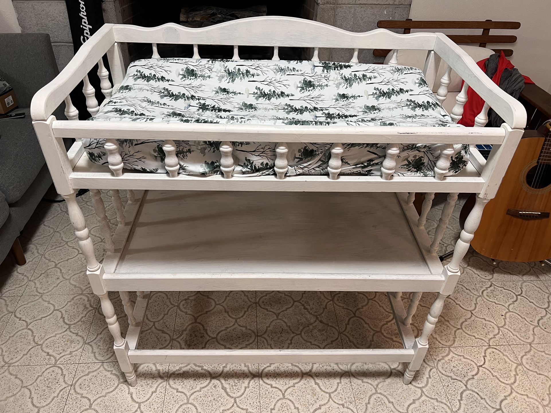 Infant Changing Table With New Mattress 