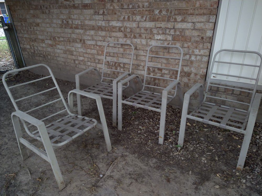 Outdoor Chairs (All 4)