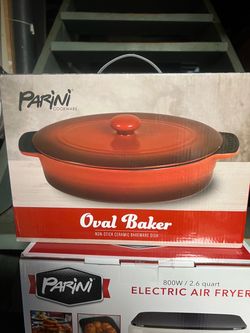 Parini Cookware Oval Baker Ceramic Bakeware Dish