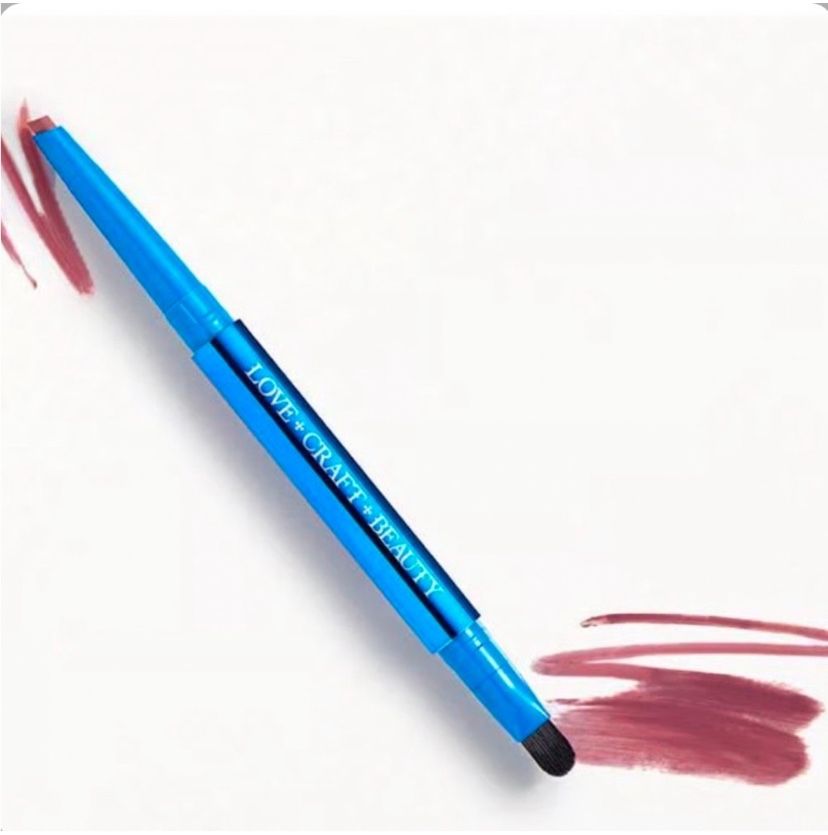 Love Craft Beauty Retractable Lip Liner + Brush - Galactic Glamour - 0.23g