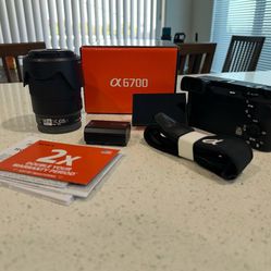 Sony Alpha a6700 Mirrorless Digital Camera with 18-135mm Lens… Brand New!