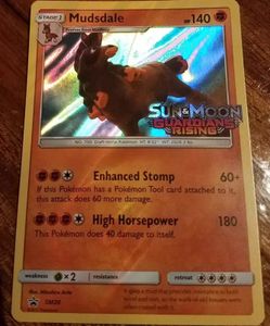 Pokemon Sun and moon Guardians Rising promo card