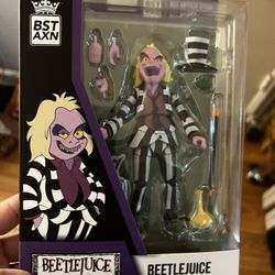 Beetlejuice BST AXN 5-Inch Action Figure New