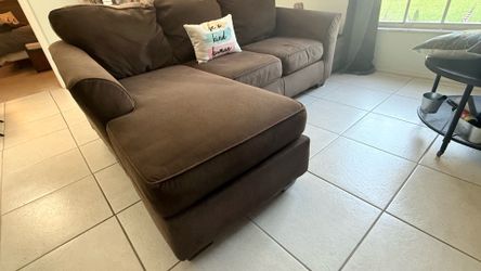 Chocolate Couch Sectional
