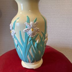 Yellow Iris Vase