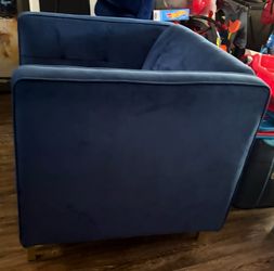 Blue chairs