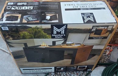 New Propane Firepit