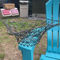 Metal Fruit Bowl