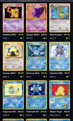 Pokemon cards