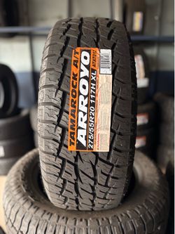 275/55/20 arroyo tires 🛞 $540