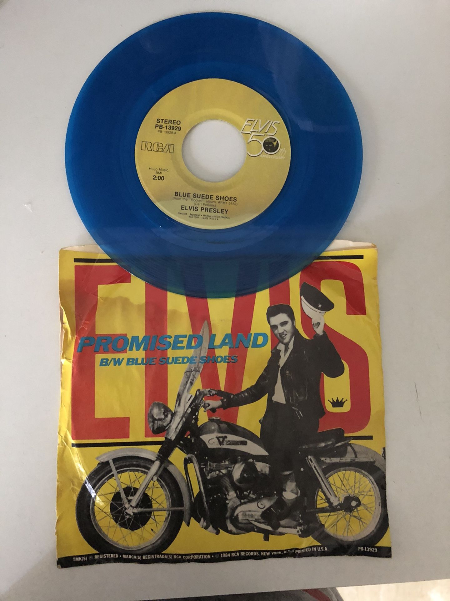 Elvis. Blue Suede Shoes, Promised Land