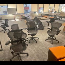 Herman Miller Aeron Size B Fully Ergonomic $360 Each