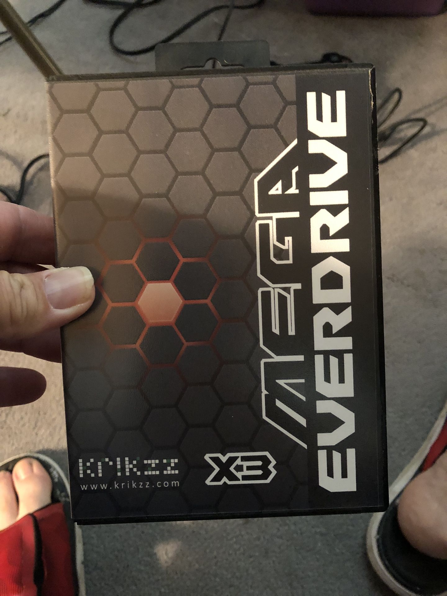 Sega Genesis Mega Everdrive X3 Cartridge 