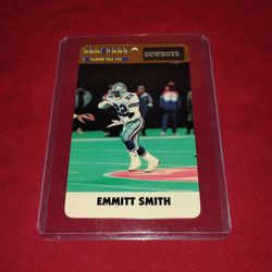 Rare old 1992 Promo Emmitt Smith dog tags Dallas cowboys player tag #42