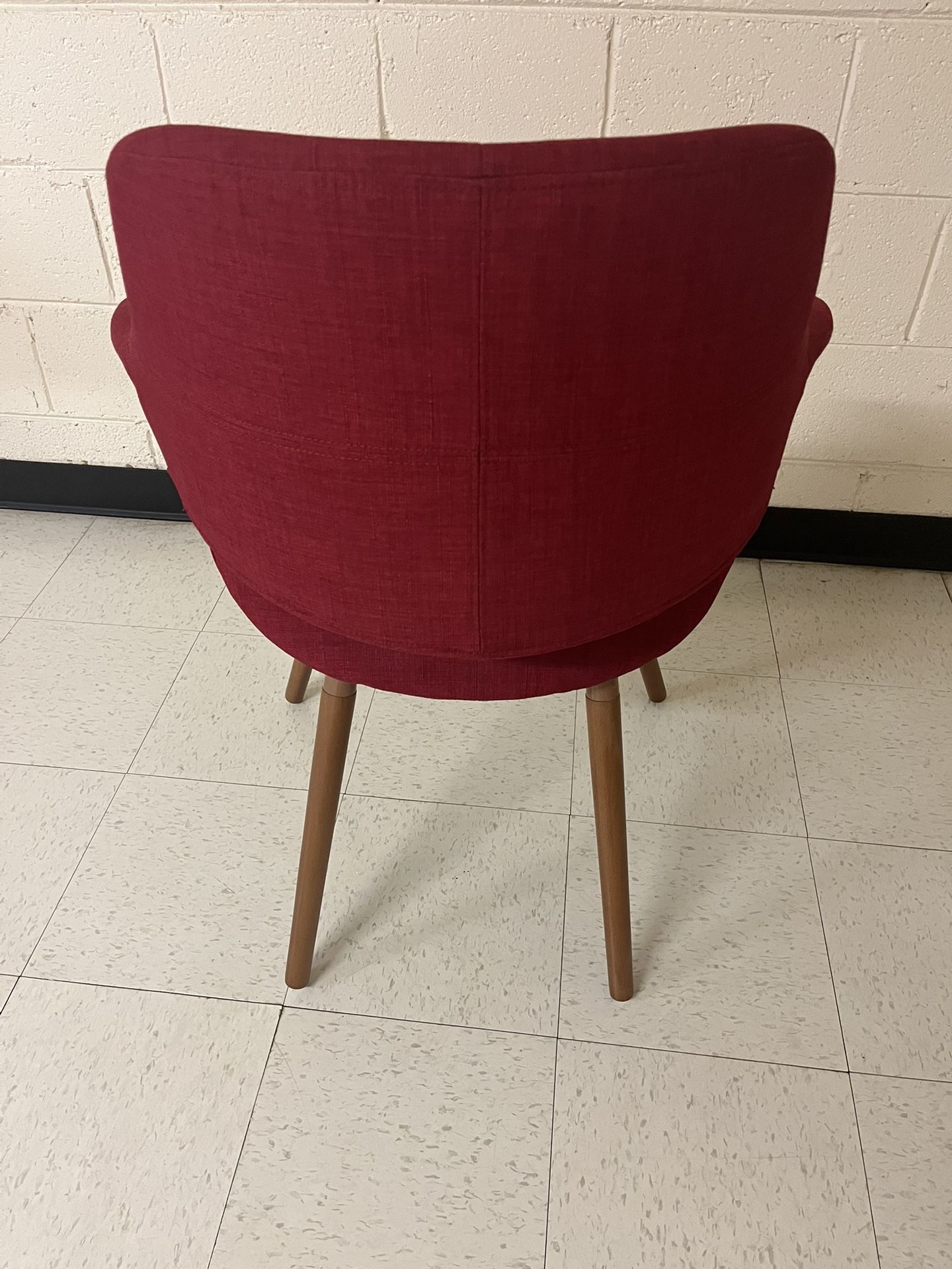 LumiSource Vintage Flair Chair, Upholstered Dining Chairs, Mid-Century Modern Dining Chair,