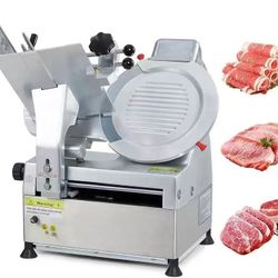 🔥ON SALE🔥 Automatic Meat Slicer, 550W Deli Slicer with 12" Carbon Steel Blade 