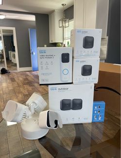 Brand New Blink Home Security System Bundle – Never Opened