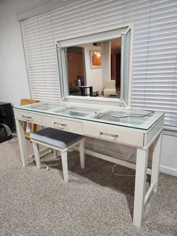 White Vanity
