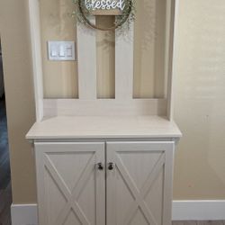 Hall Tree With Storage