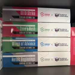 Gundam Assemble Starter Sets