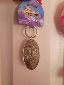 Hannah montana keychain