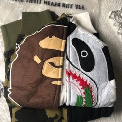 Bad A$$ Bape Zip Up Hoodie 