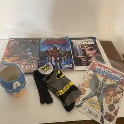 Comic Book Lot- New Or Like New Items