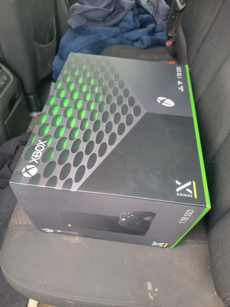 Xbox X Series Brand New Still Have Box Never Played 
