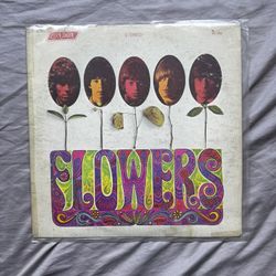 Rolling Stones – Flowers Album Vinyl Record Vintage 60s 70s Classic Rock