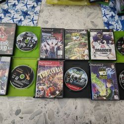 12 Playstation 2 Games