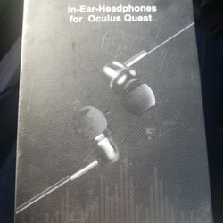 In ear headphones for the oculus quest.