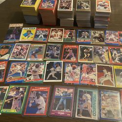 Sports Cards Lot, >1000 Baseball, Basketball, Football Cards