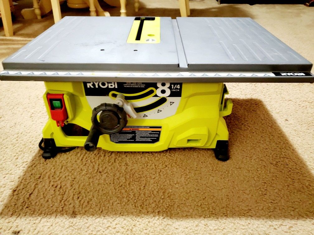 ryobi table saw 8