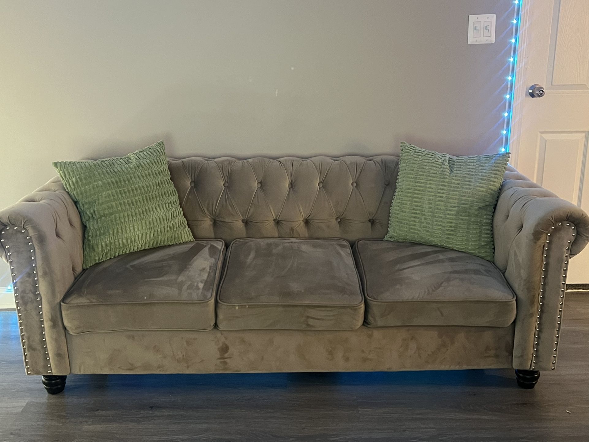 Matching Sofa & Loveseat Set– Great Condition!