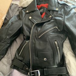 Straight To Hell New Leather Jacket Obo