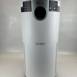 Shark HP201 Air Purifier Max True HEPA – White – Tested Working – Filter Needed 