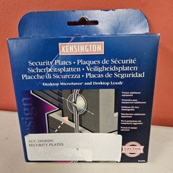Kensington Security Plate Desktop MicroSaver and Desktop Leash 64290