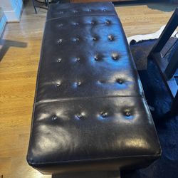 Leather Bench