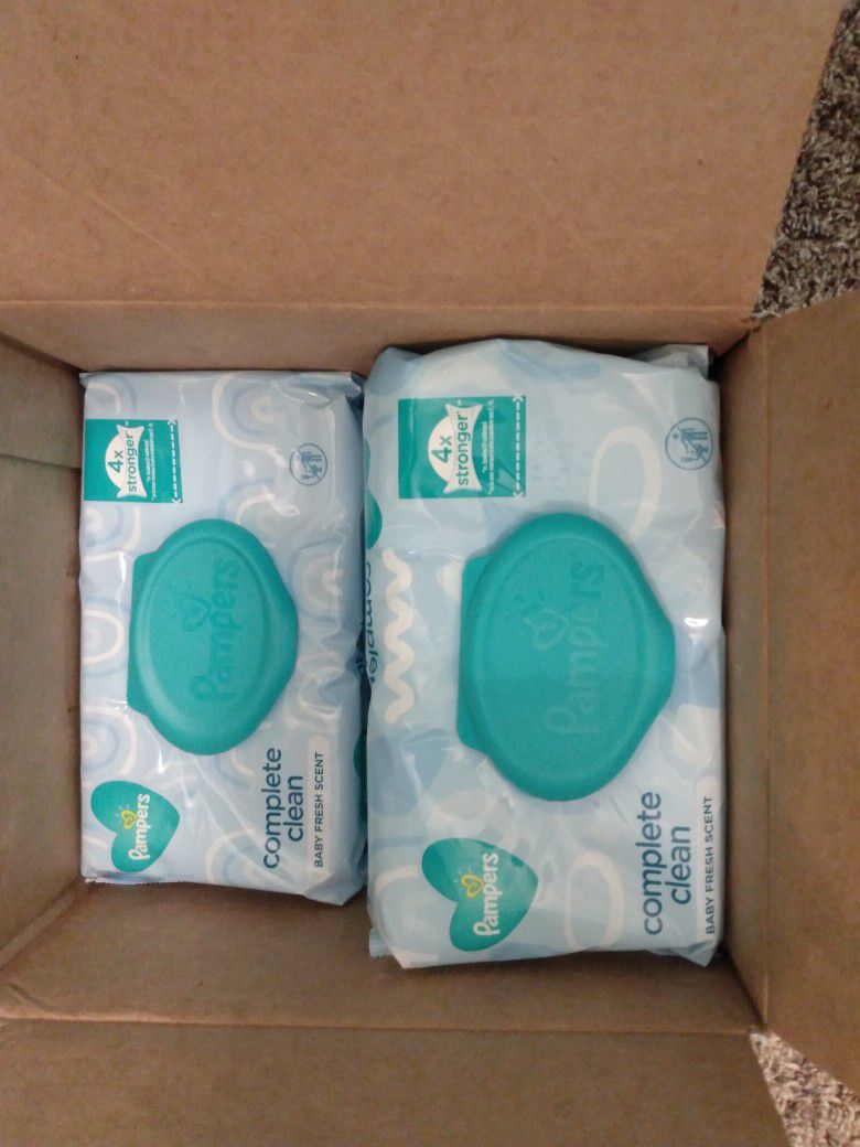 Pampers Diaper And Wipes