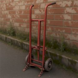 Big barrel hand truck 55 gallon