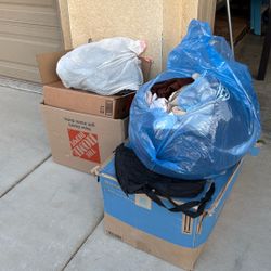 FREE CLOTHES & SHOES MISC STUFF PLEASE TAKE ALL 