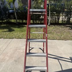 Werner 6ft fiberglass ladder 🪜 