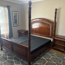 King Size Cindy Crawford Home Bed frame With Box spring