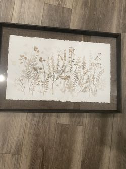 Golden Botanicals Framed Wall Decor Hobby Lobby