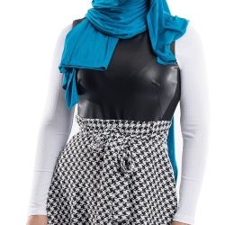 Blue Premium Jersey Hijab