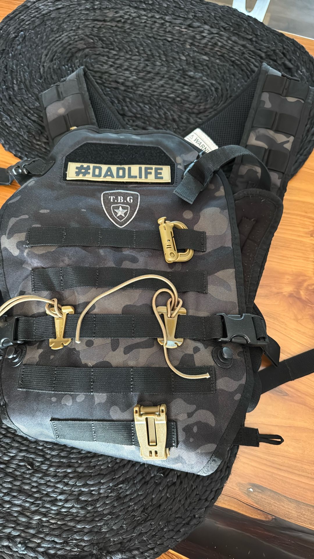 Tactical baby gear dad baby carrier