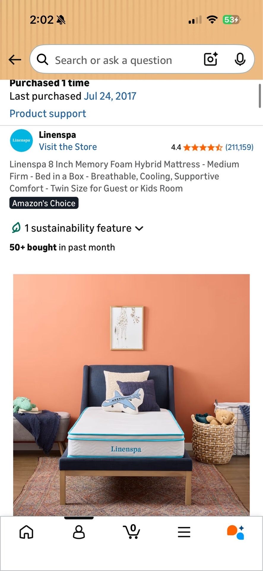 Twin Mattress